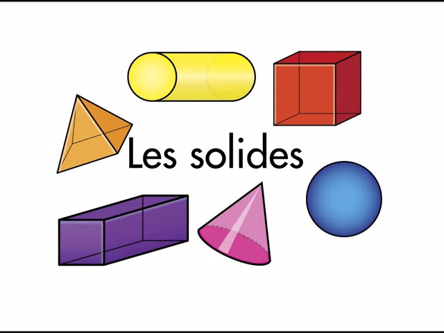À la découverte des solides en s’amusant !